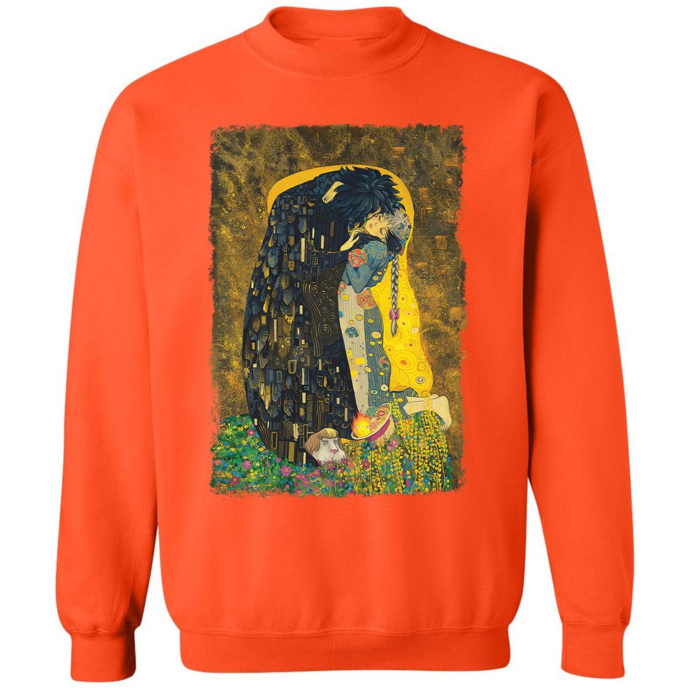 Classic Unisex Sweatshirt - VUV54B4M - Orange - 10