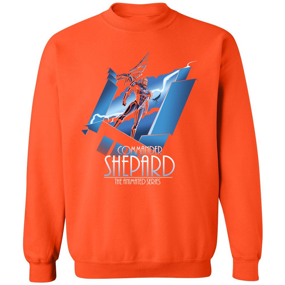 Classic Unisex Sweatshirt - 77GC5VEN - Orange - 10
