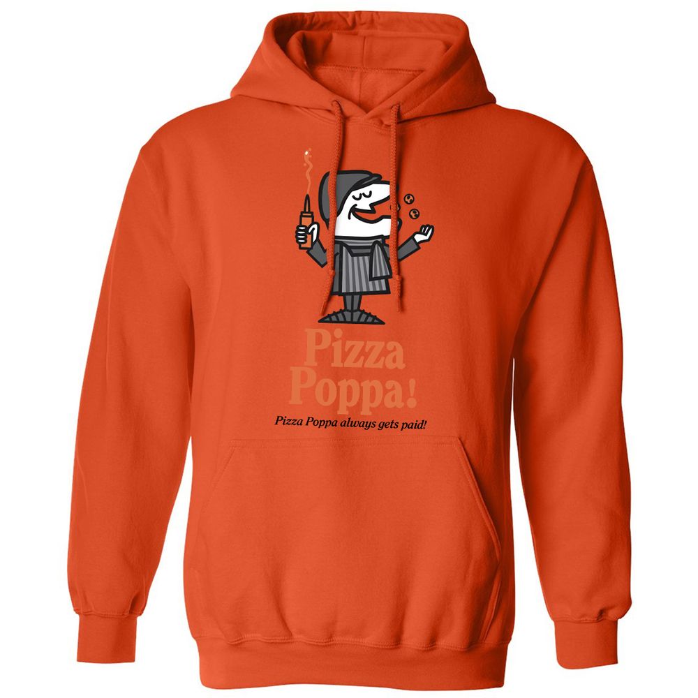 Classic Unisex Hoodie - XQBKS7NK - Orange - 10