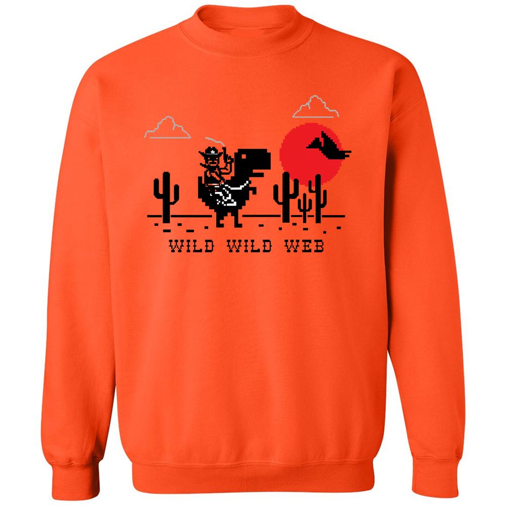 Classic Unisex Sweatshirt - YMTMZ7HW - Orange - 10