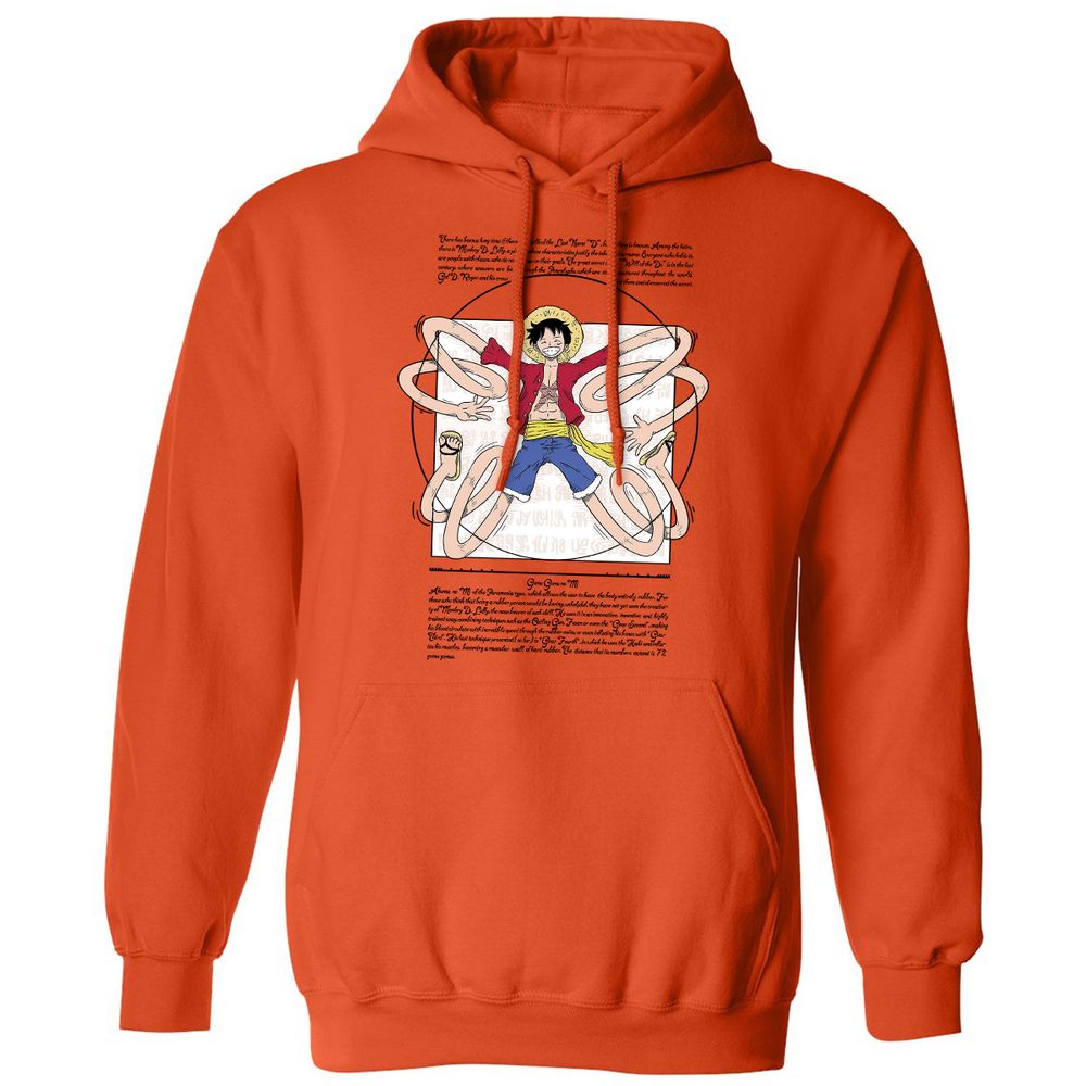 Classic Unisex Hoodie - 1DC3BNS4 - Orange - 10
