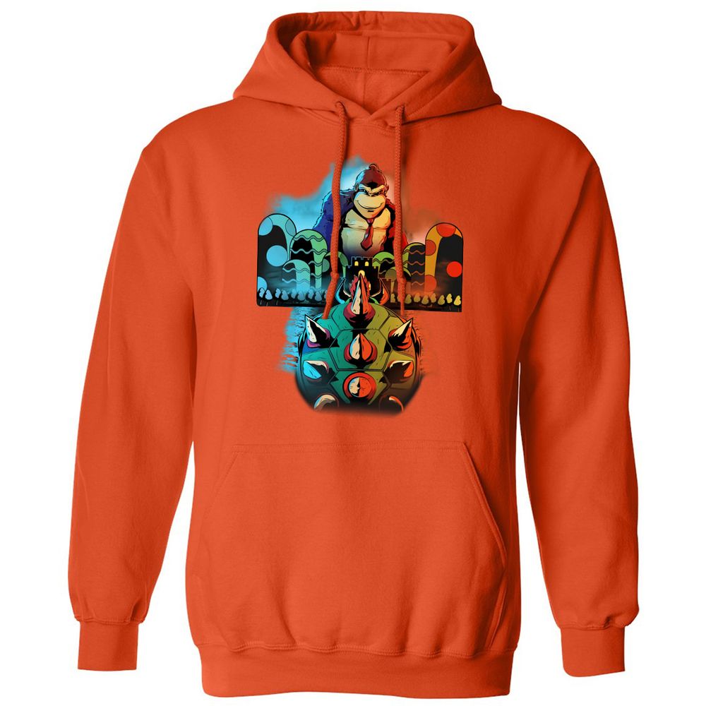 Classic Unisex Hoodie - VR7JBH66 - Orange - 10
