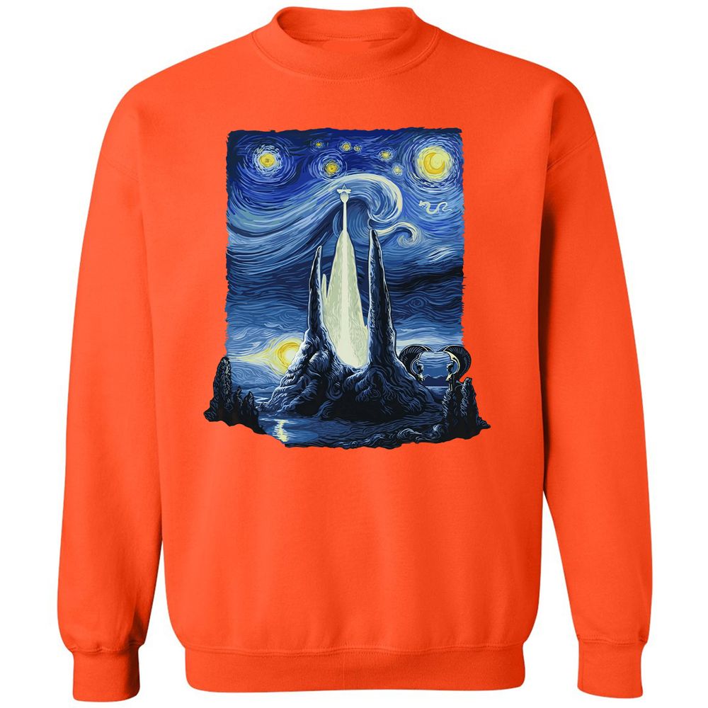 Classic Unisex Sweatshirt - E3ZQKX46 - Orange - 10