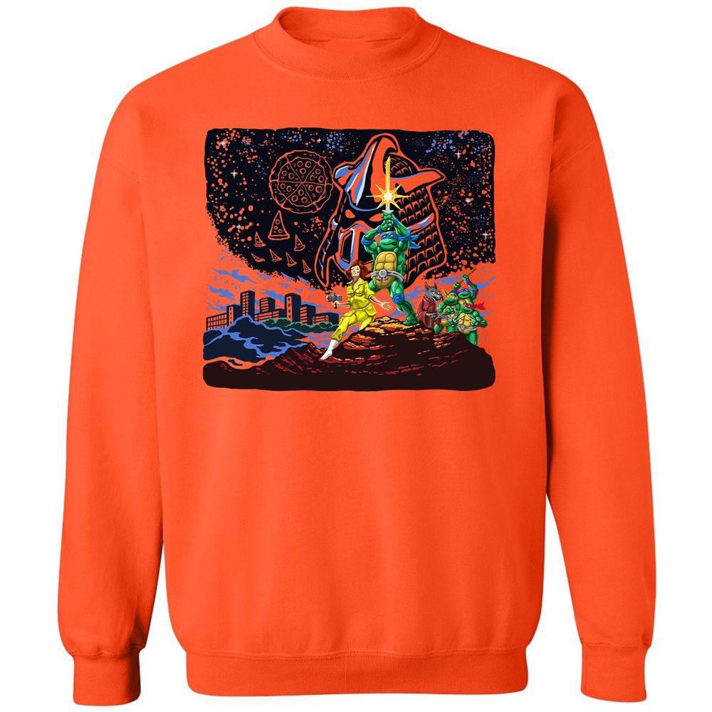 Classic Unisex Sweatshirt - D9APQZ48 - Orange - 10