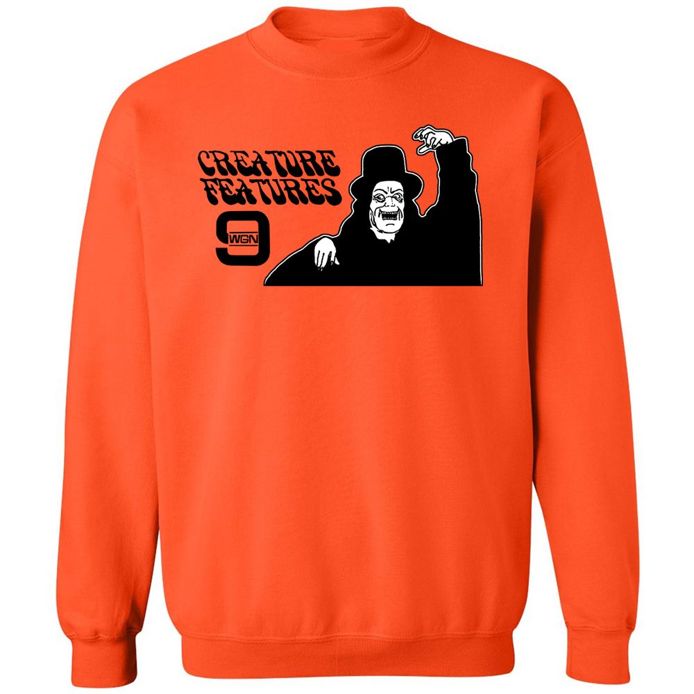 Classic Unisex Sweatshirt - 2B9VWX6J - Orange - 10