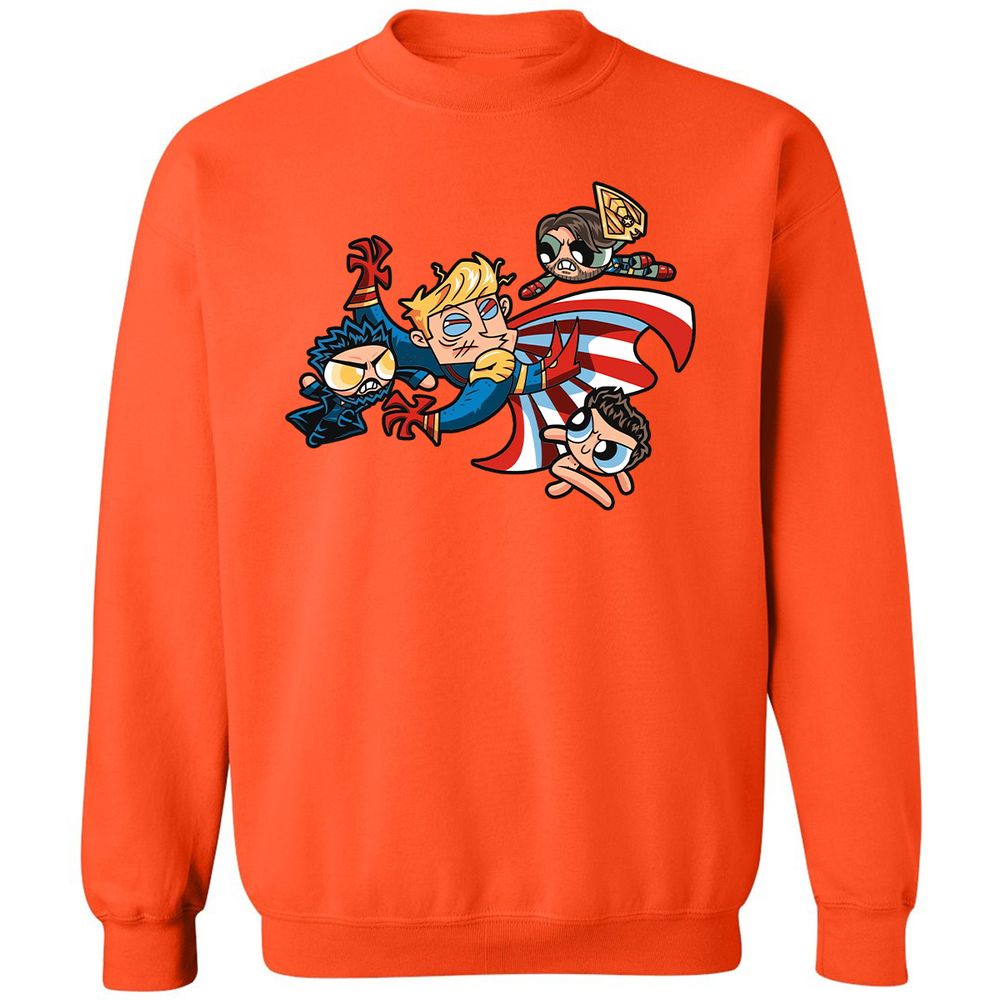 Classic Unisex Sweatshirt - KN78RZJP - Orange - 10