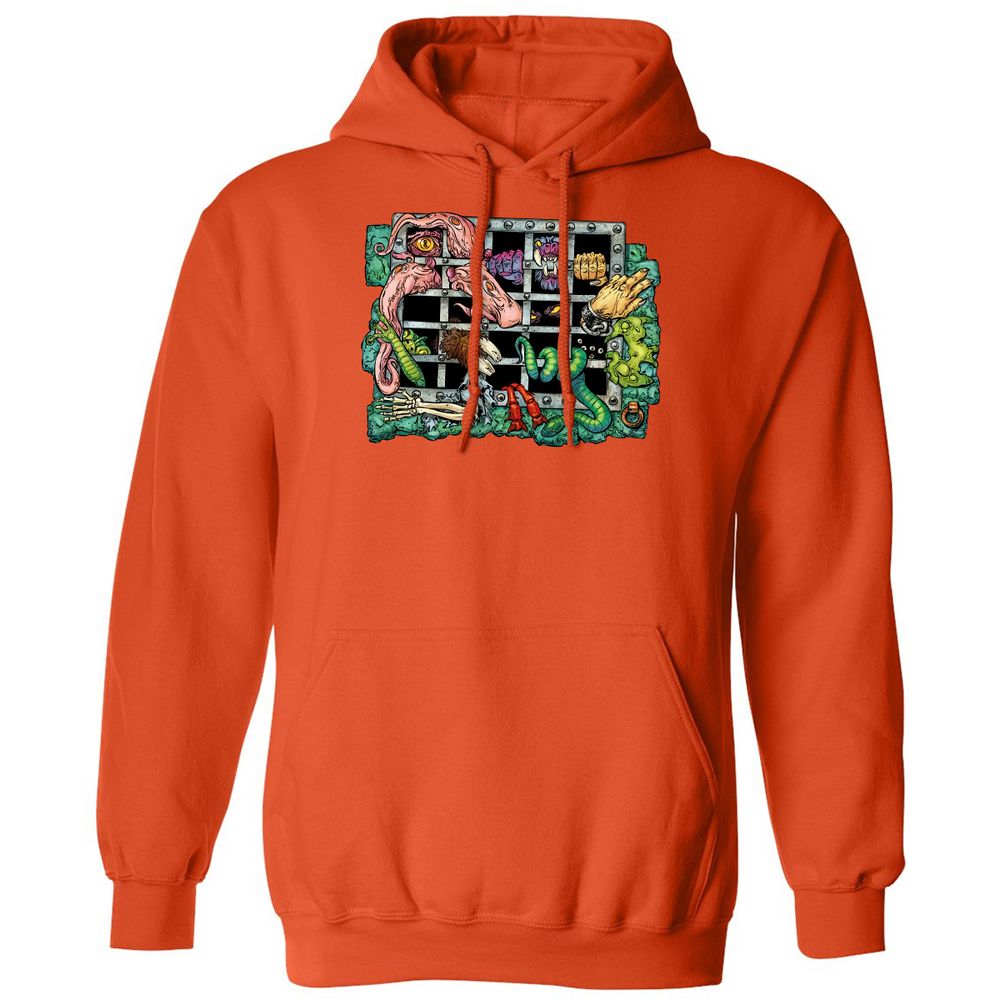Classic Unisex Hoodie - PB6U26WF - Orange - 10
