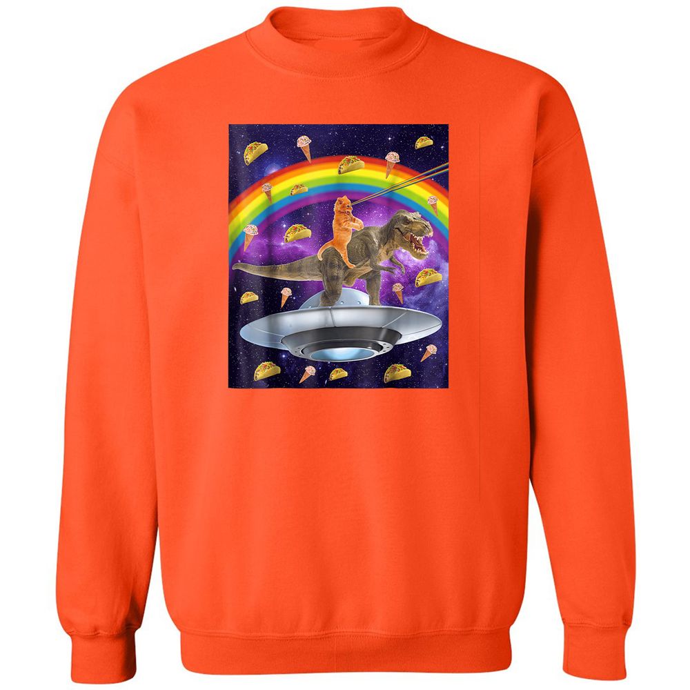 Classic Unisex Sweatshirt - CB6AGCY1 - Orange - 10