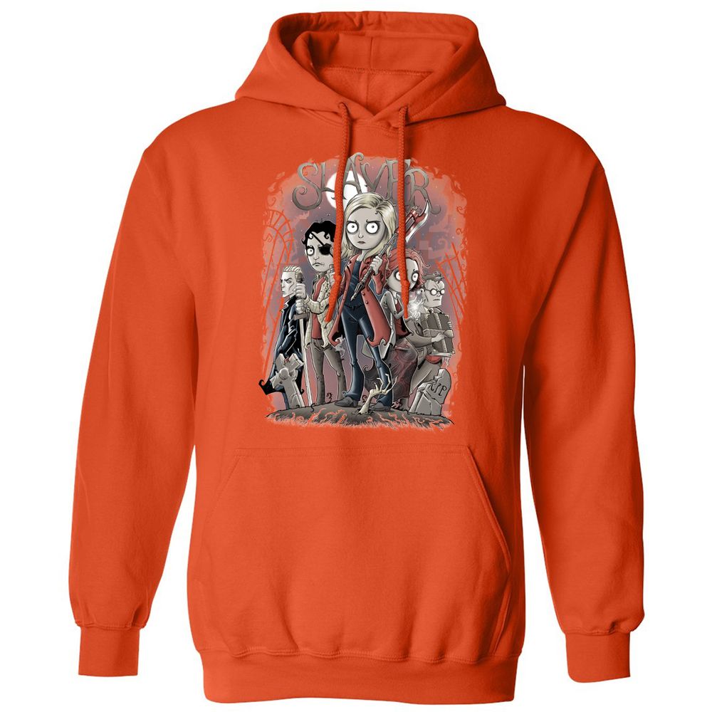 Classic Unisex Hoodie - XU9UJP65 - Orange - 10