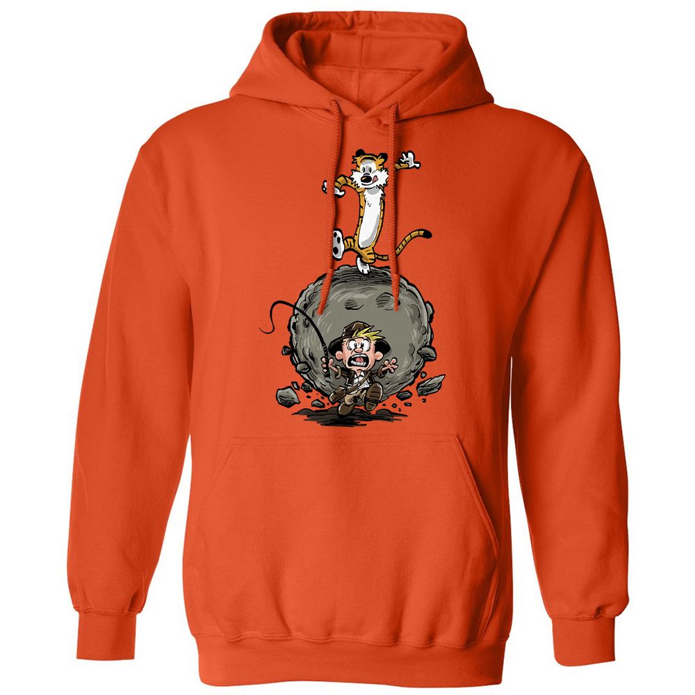 Classic Unisex Hoodie - D163MY3P - Orange - 10