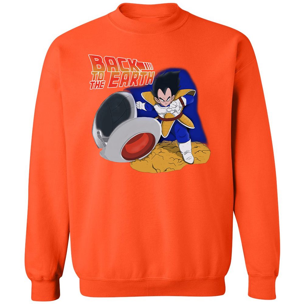 Classic Unisex Sweatshirt - 4T68U6TD - Orange - 10