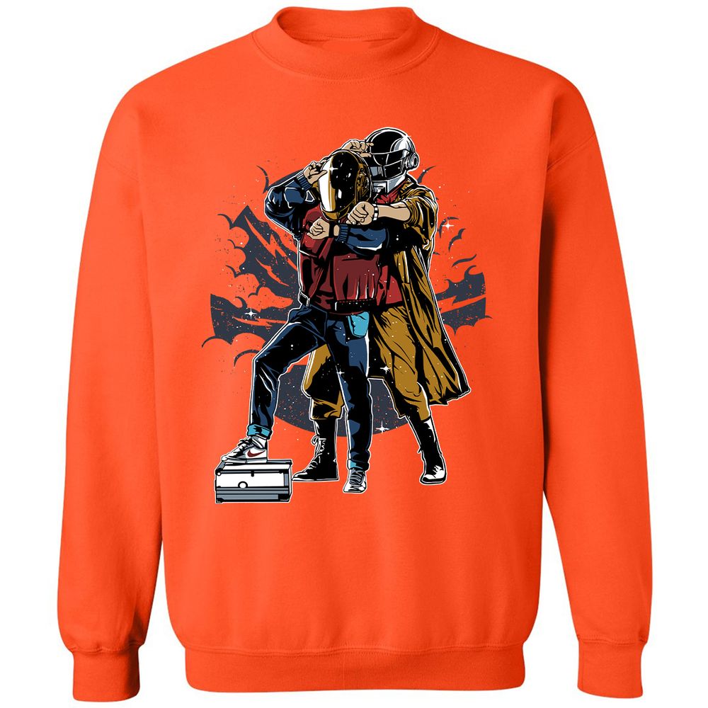 Classic Unisex Sweatshirt - WW6L2S8N - Orange - 10
