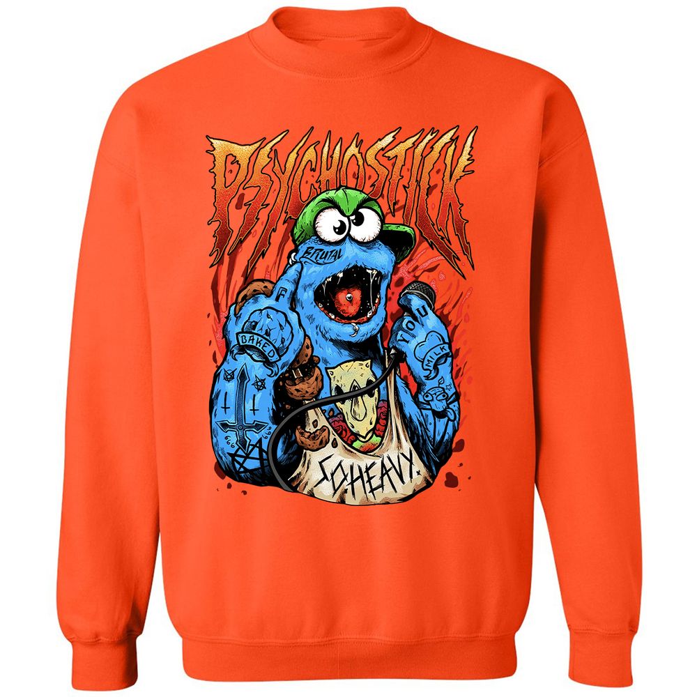 Classic Unisex Sweatshirt - L7N4BEGX - Orange - 10