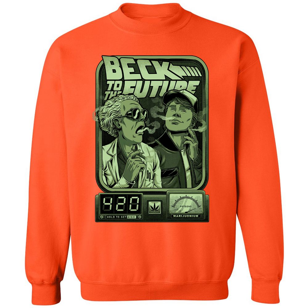 Classic Unisex Sweatshirt - MUNVRX7R - Orange - 10