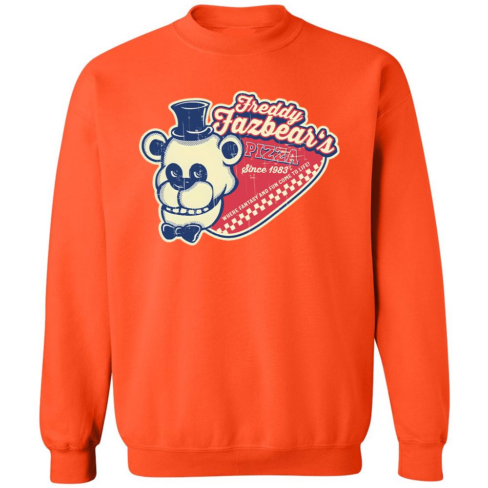 Classic Unisex Sweatshirt - AWXML257 - Orange - 10