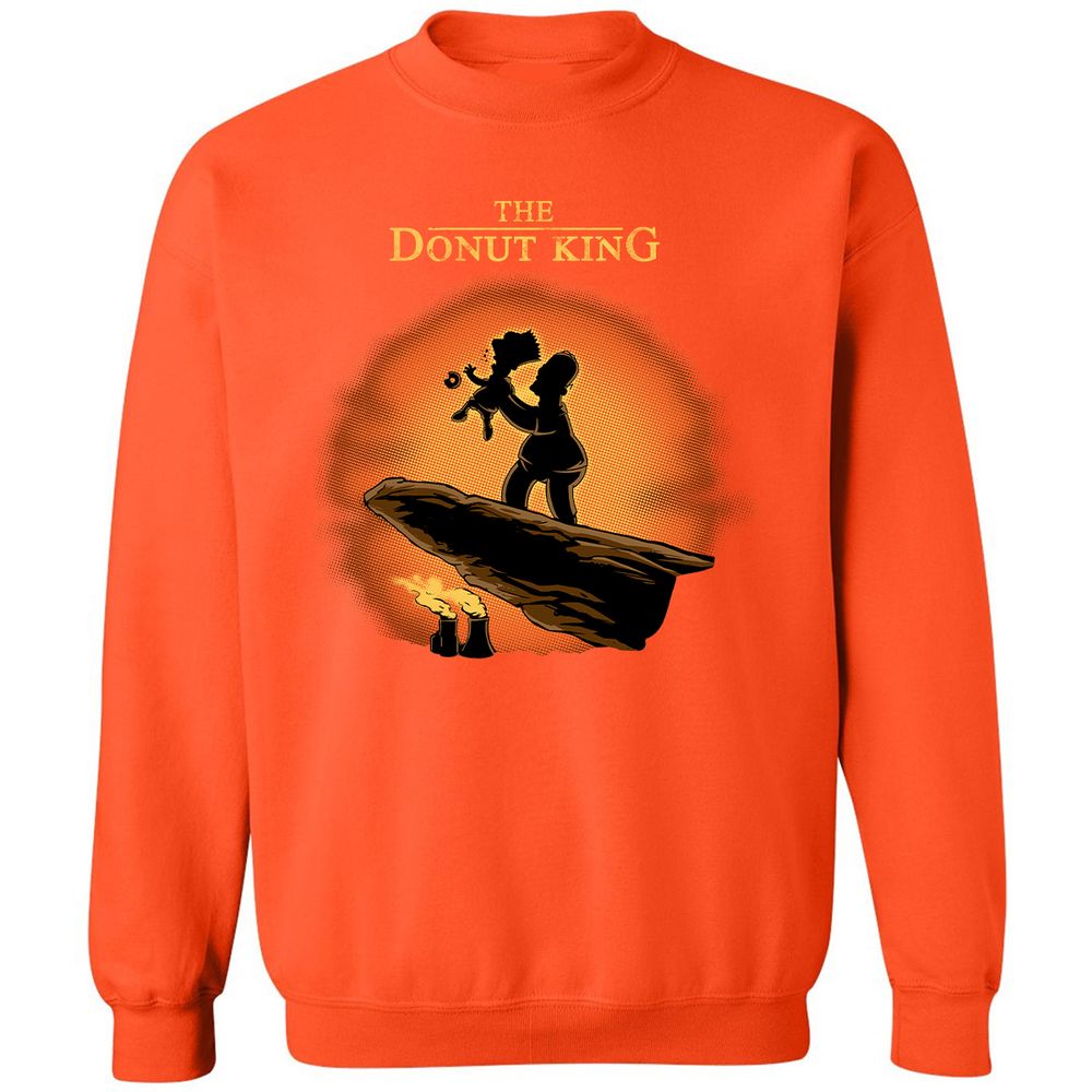 Classic Unisex Sweatshirt - TQQQQMCD - Orange - 10