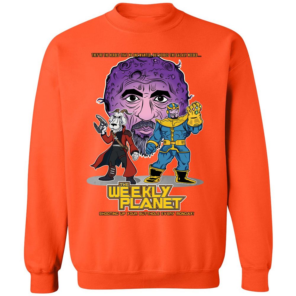 Classic Unisex Sweatshirt - EGQL56U7 - Orange - 10