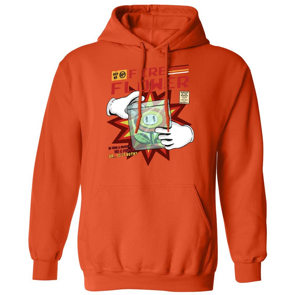 Classic Unisex Hoodie - J8YT4T6X - Orange - 10