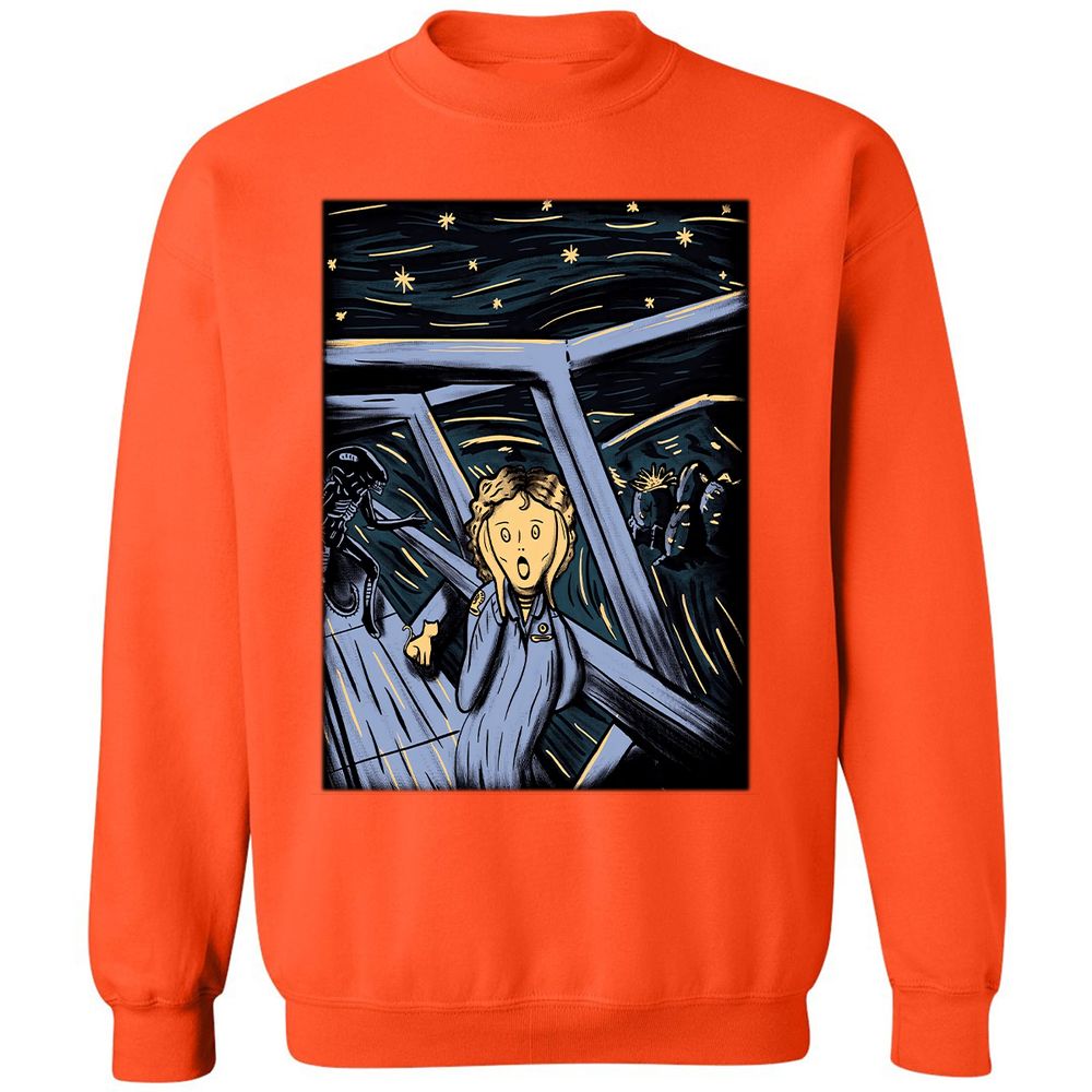 Classic Unisex Sweatshirt - 6WUW1194 - Orange - 10