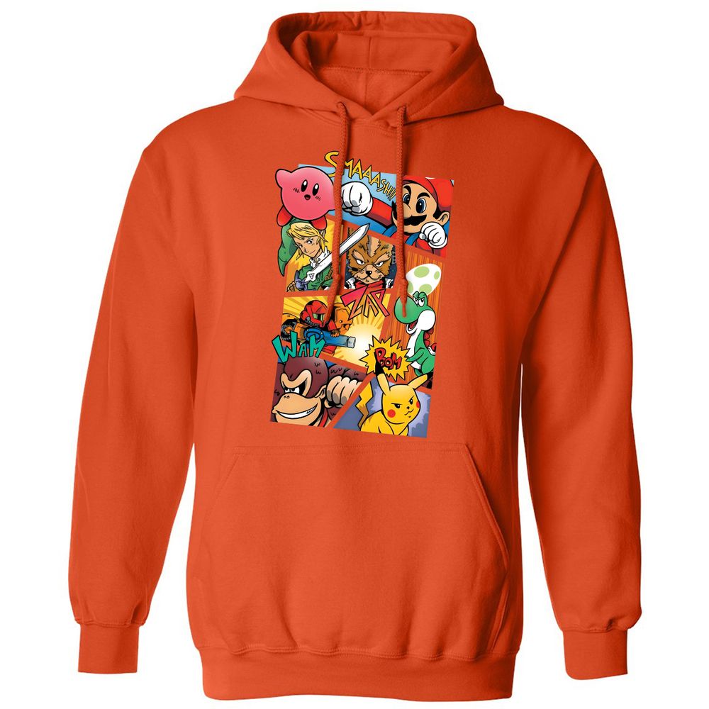 Classic Unisex Hoodie - GRF5GN1L - Orange - 10