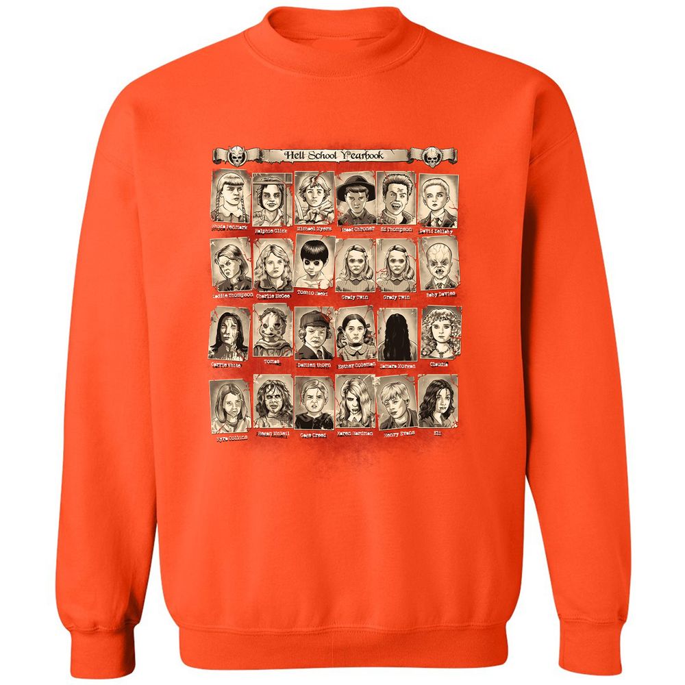 Classic Unisex Sweatshirt - 8VRWWV1J - Orange - 10