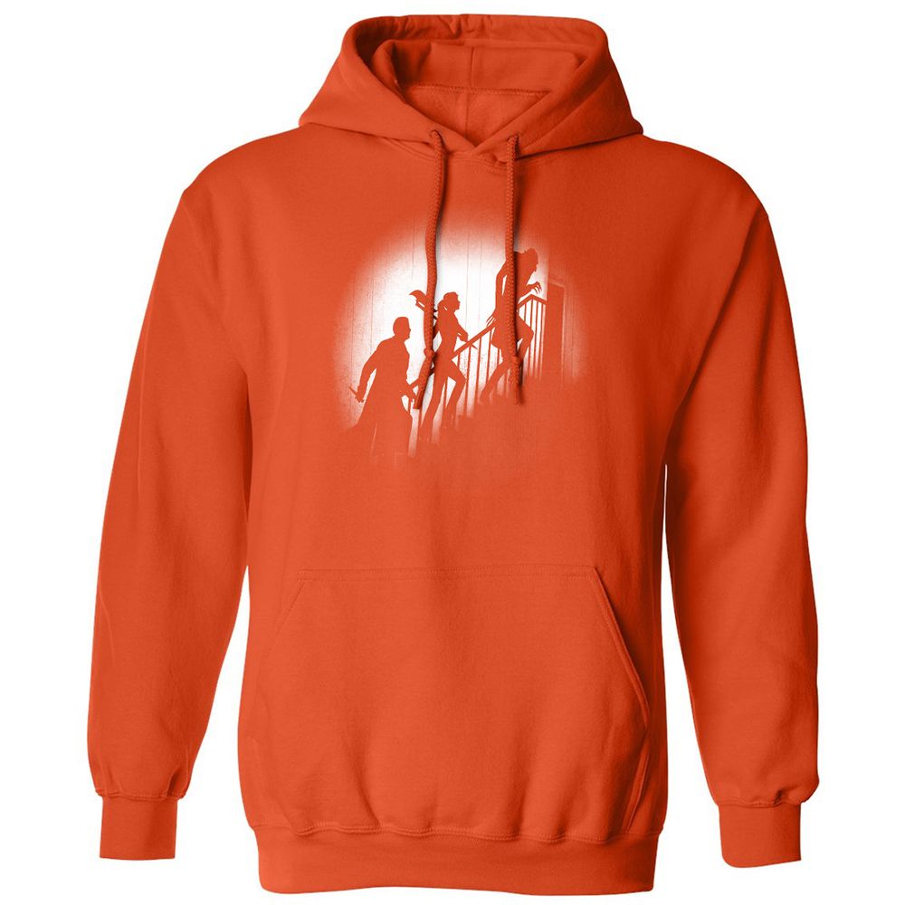 Classic Unisex Hoodie - 9TNCTWJM - Orange - 10