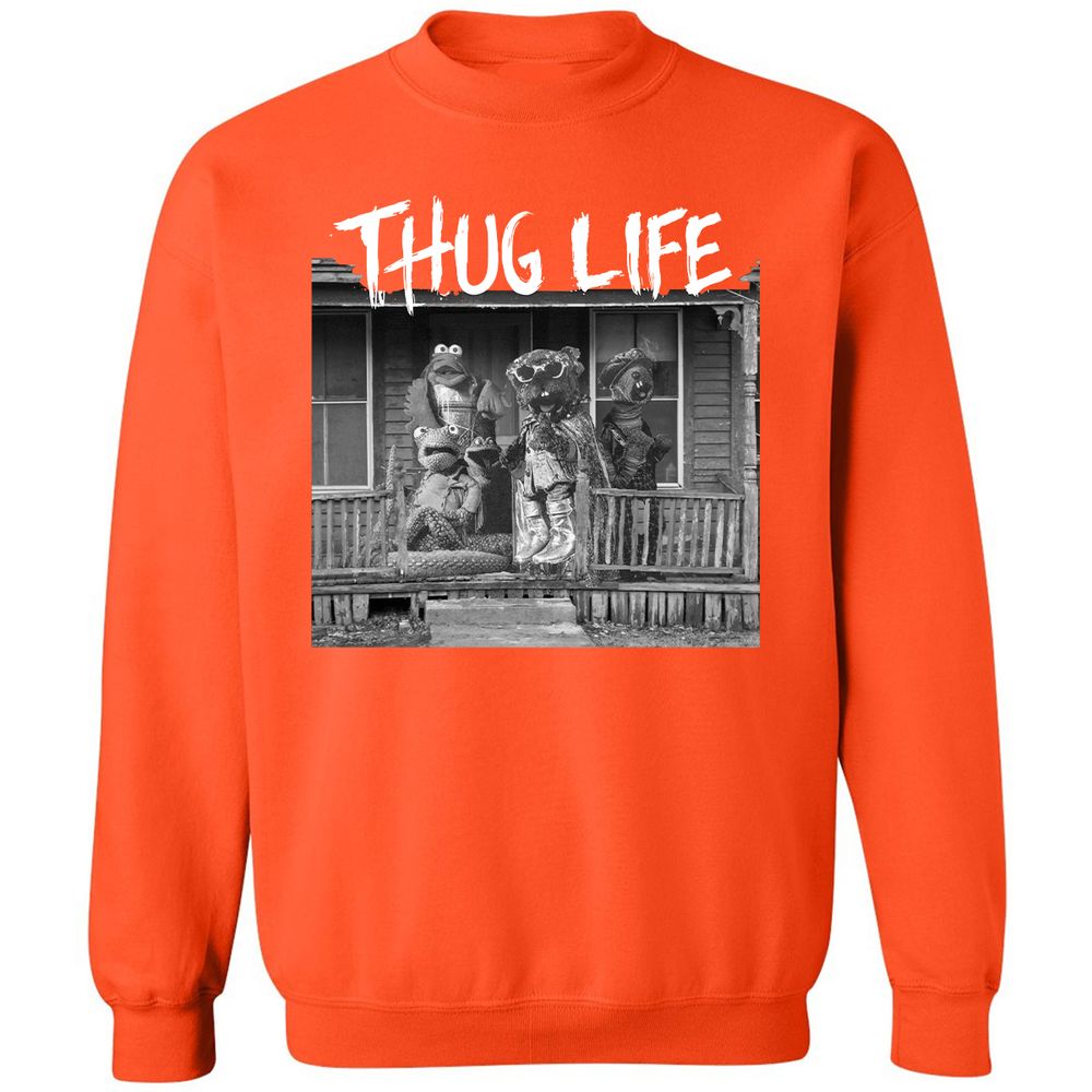 Classic Unisex Sweatshirt - 5UGBUTGV - Orange - 10