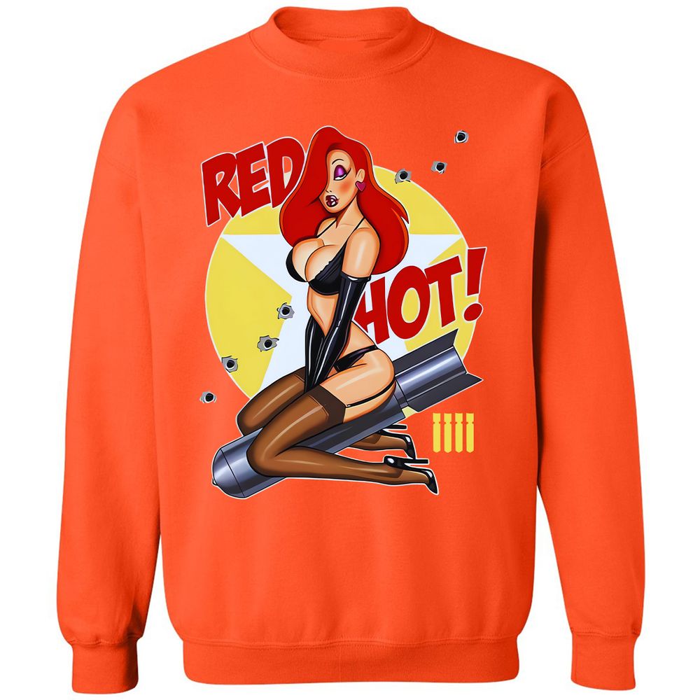 Classic Unisex Sweatshirt - ANCYJT7S - Orange - 10
