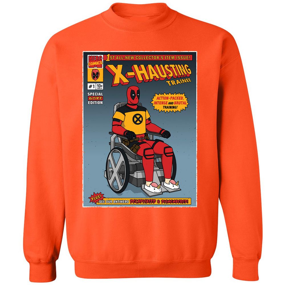 Classic Unisex Sweatshirt - DV7Z16GN - Orange - 10
