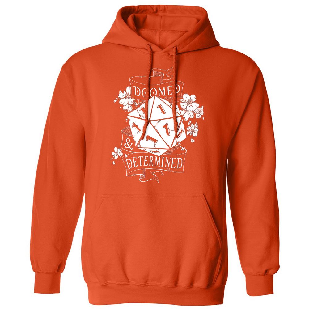 Classic Unisex Hoodie - Q1VFH69W - Orange - 10