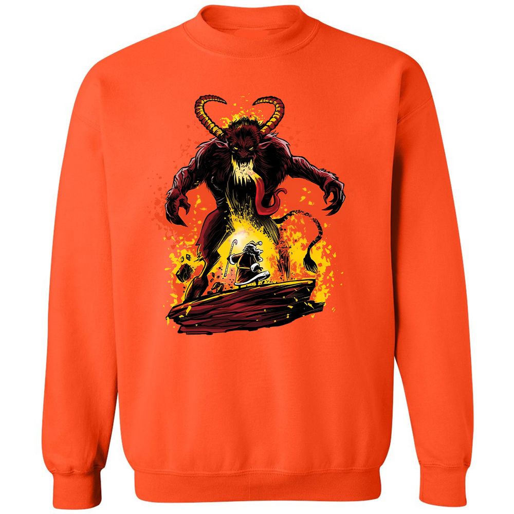 Classic Unisex Sweatshirt - VZZQ5D7T - Orange - 10
