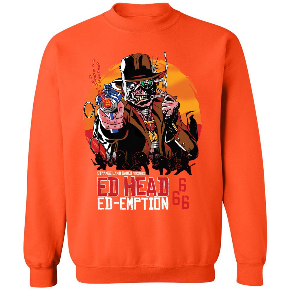 Classic Unisex Sweatshirt - GCGQ1ZEG - Orange - 10