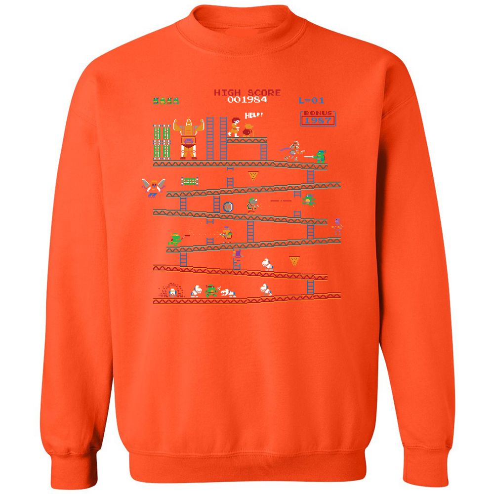 Classic Unisex Sweatshirt - K6S58CY1 - Orange - 10