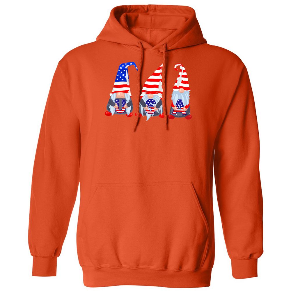 Classic Unisex Hoodie - EH8VBKMG - Orange - 10