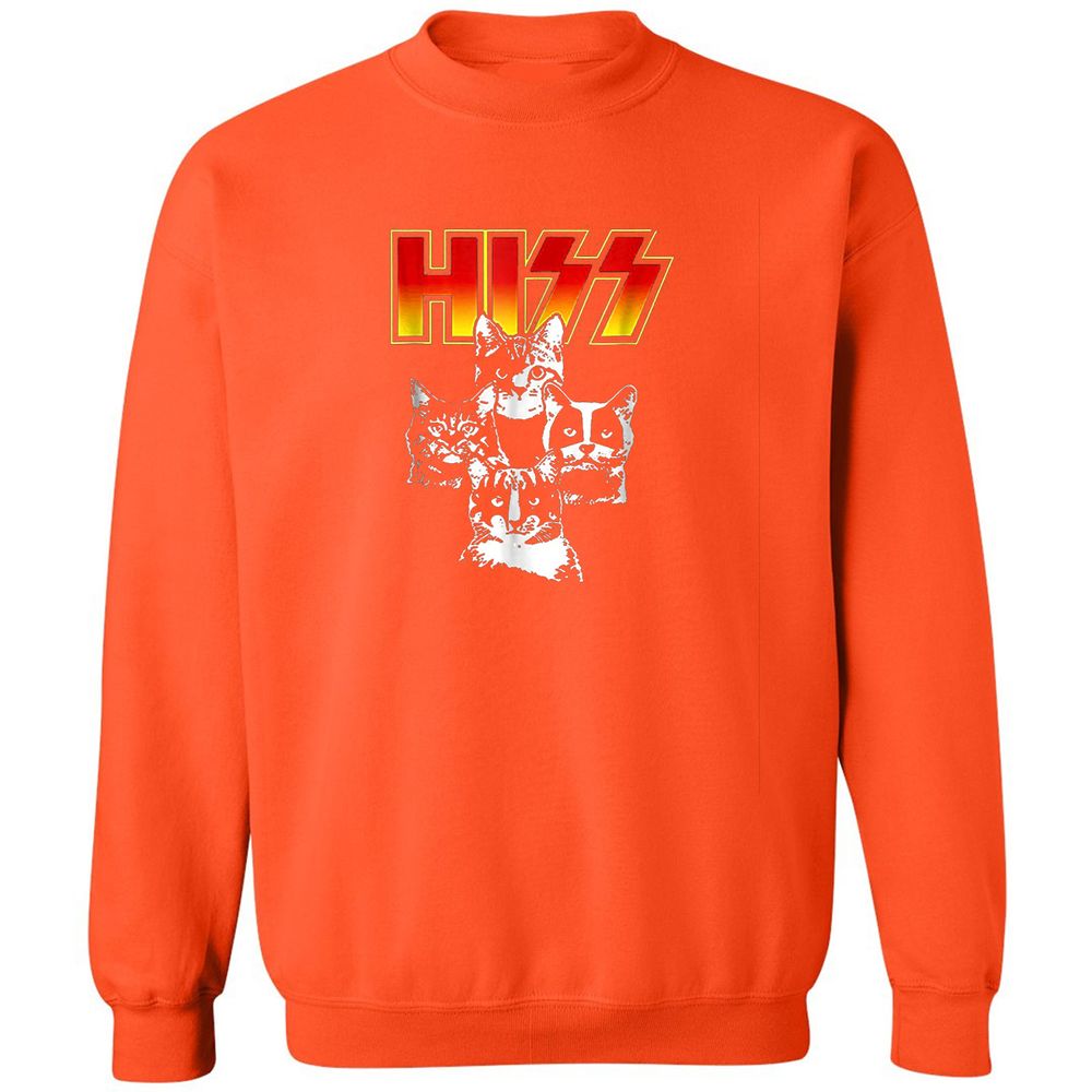 Classic Unisex Sweatshirt - P758QQPV - Orange - 10