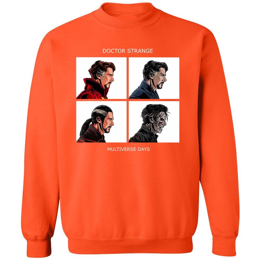 Classic Unisex Sweatshirt - YX2GRUJM - Orange - 10