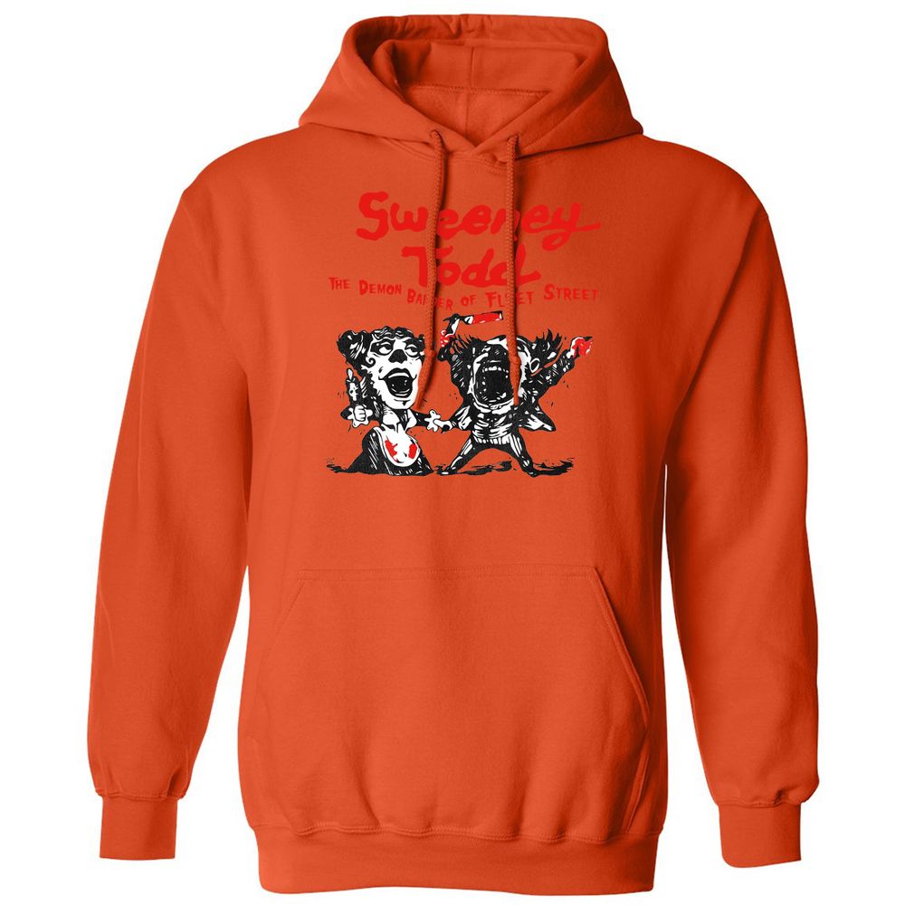 Classic Unisex Hoodie - C79GTZHC - Orange - 10