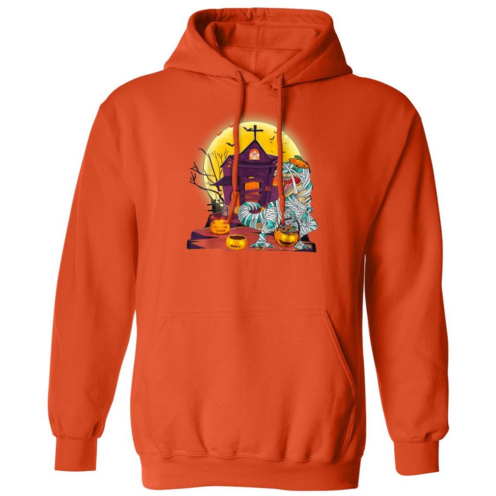 Classic Unisex Hoodie - KMKGGFNN - Orange - 10