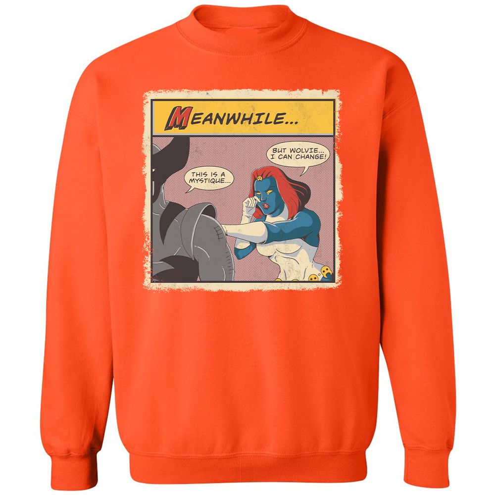 Classic Unisex Sweatshirt - RWRMJ5KE - Orange - 10