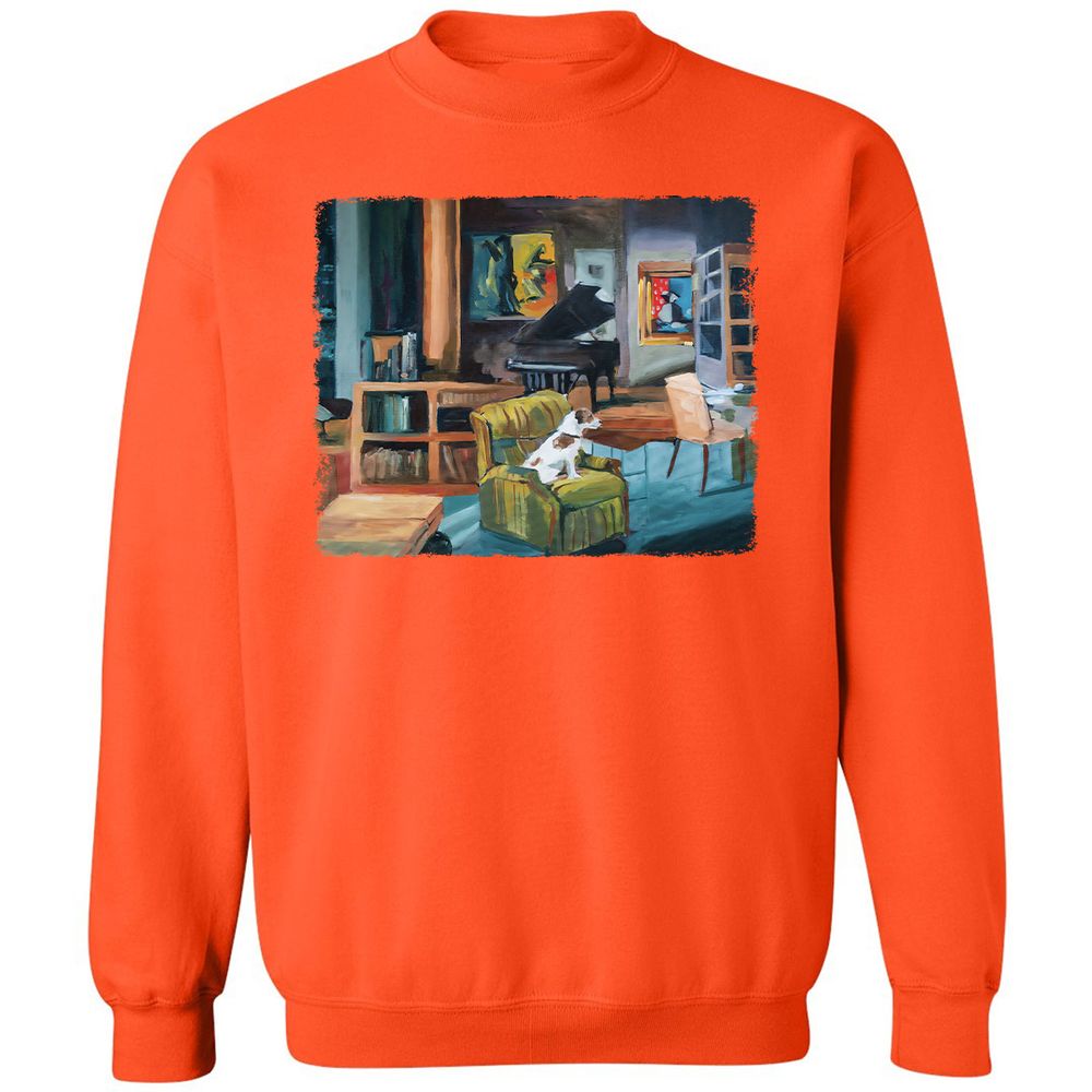 Classic Unisex Sweatshirt - F6C2893L - Orange - 10