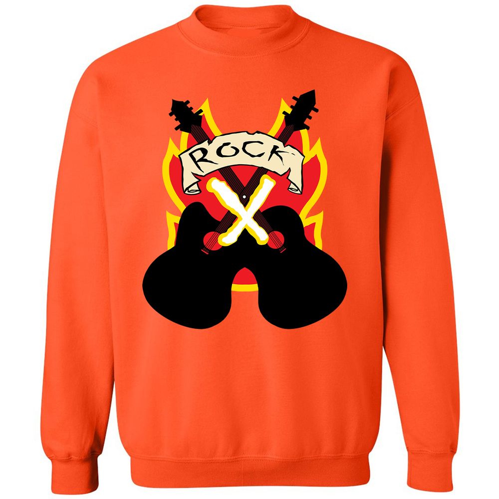 Classic Unisex Sweatshirt - Z8SCZFPV - Orange - 10