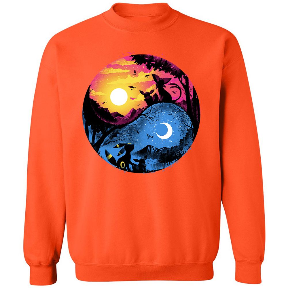 Classic Unisex Sweatshirt - WHV2Z92P - Orange - 10