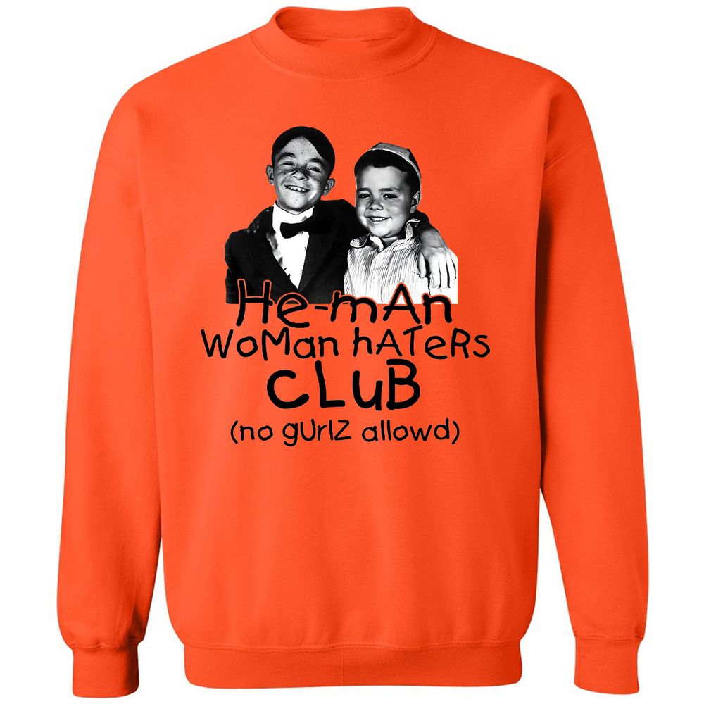 Classic Unisex Sweatshirt - 2BZQXFFH - Orange - 10