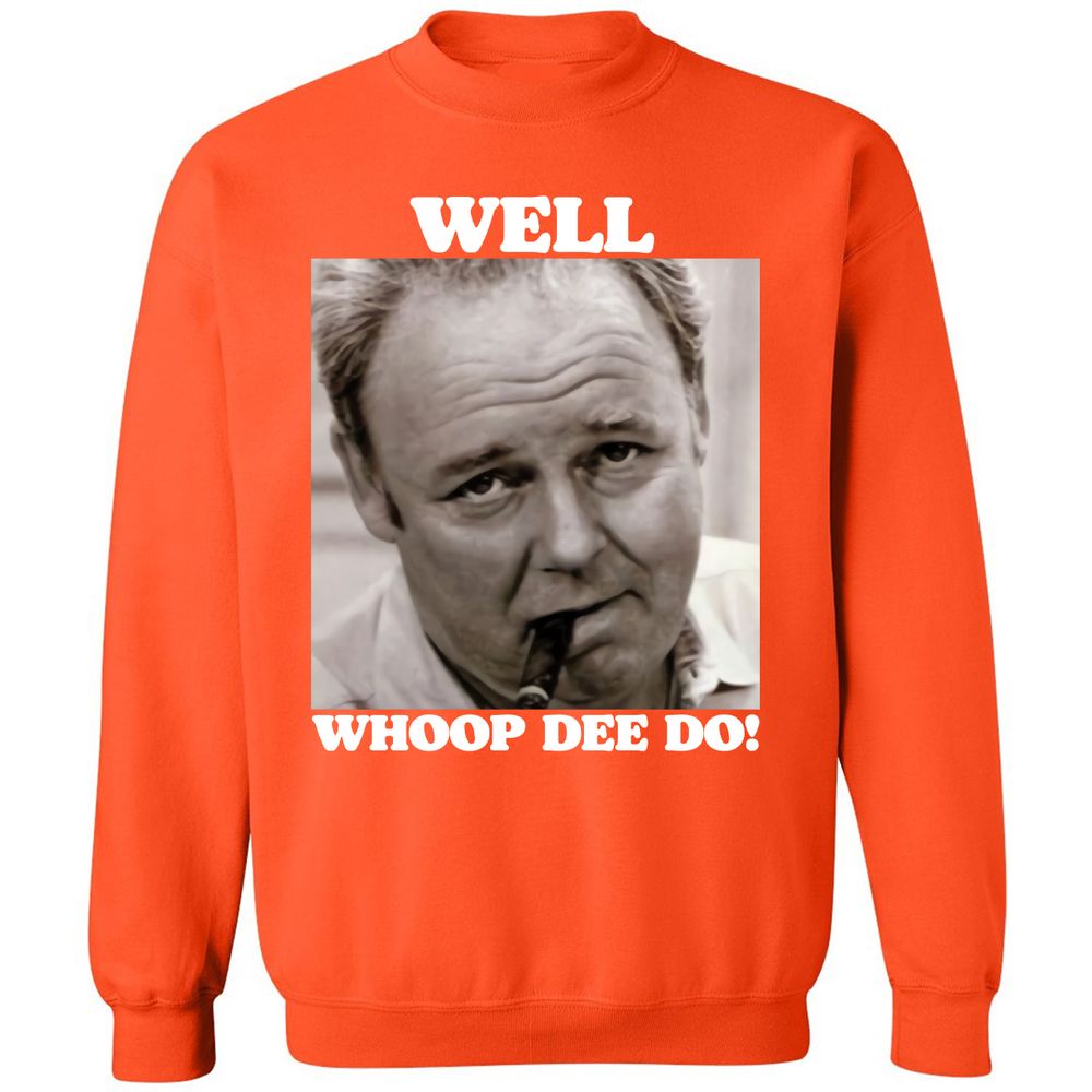 Funny 70s Tv Quote Whoop Dee Do - Orange - 10