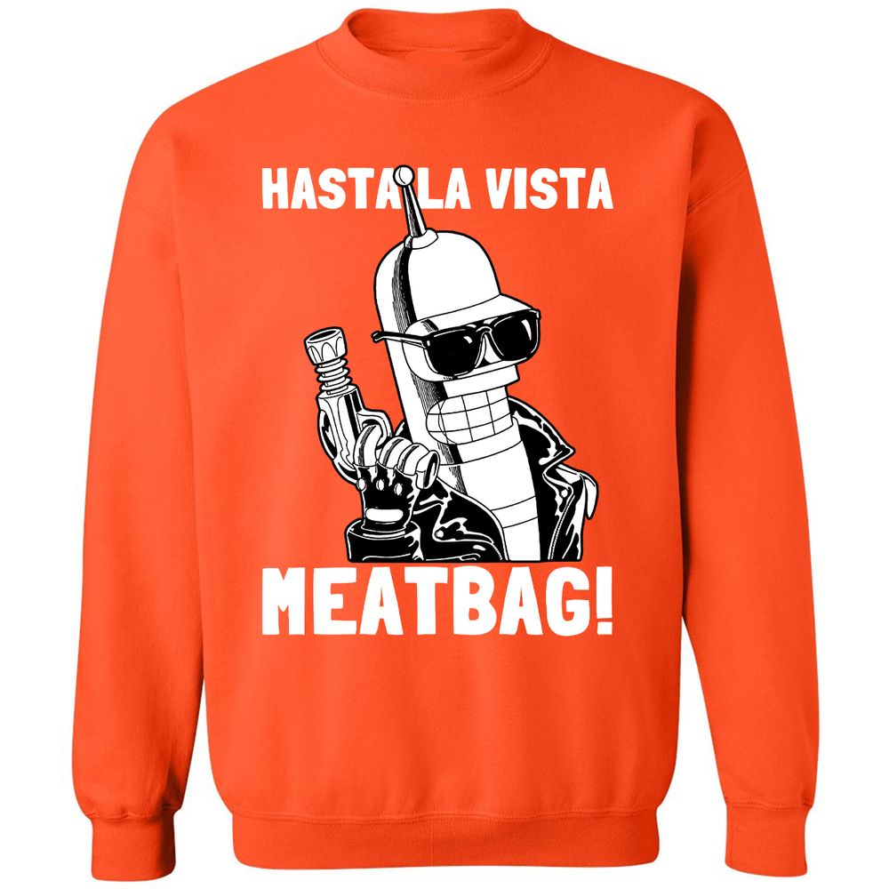 Classic Unisex Sweatshirt - B494LUX2 - Orange - 10