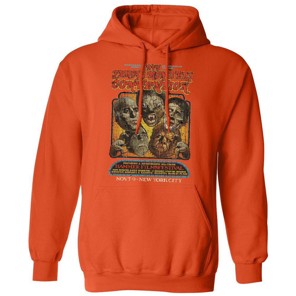 Classic Unisex Hoodie - 6BQ1VKDC - Orange - 10
