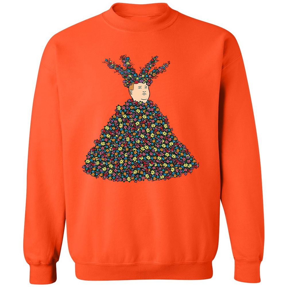 Classic Unisex Sweatshirt - XBJ3N7PP - Orange - 10