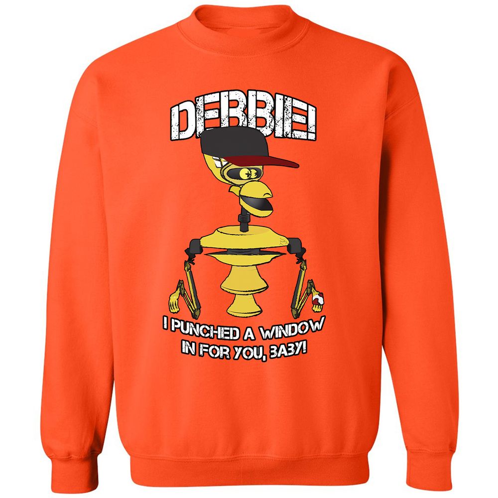 Classic Unisex Sweatshirt - QF3WRJJZ - Orange - 10