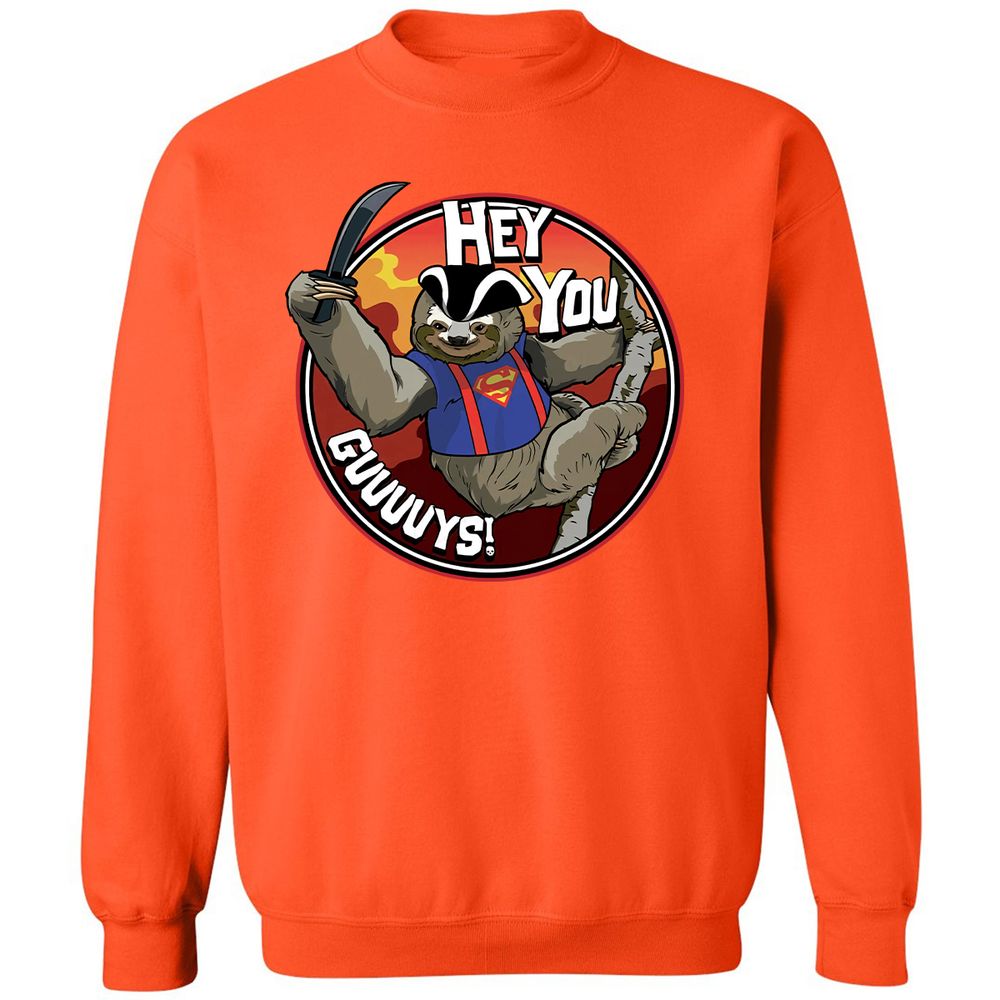 Classic Unisex Sweatshirt - RV6ZT42K - Orange - 10