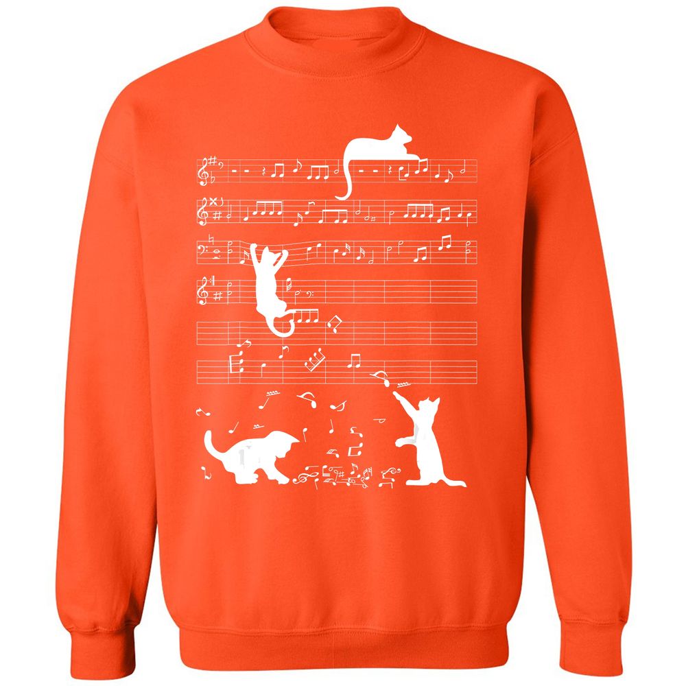 Classic Unisex Sweatshirt - 267WZ7XU - Orange - 10